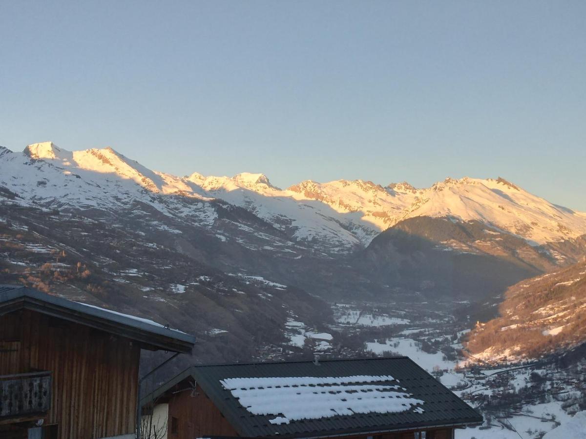 La Plagne Proche Montchavin appartement calme vue top Esterno foto