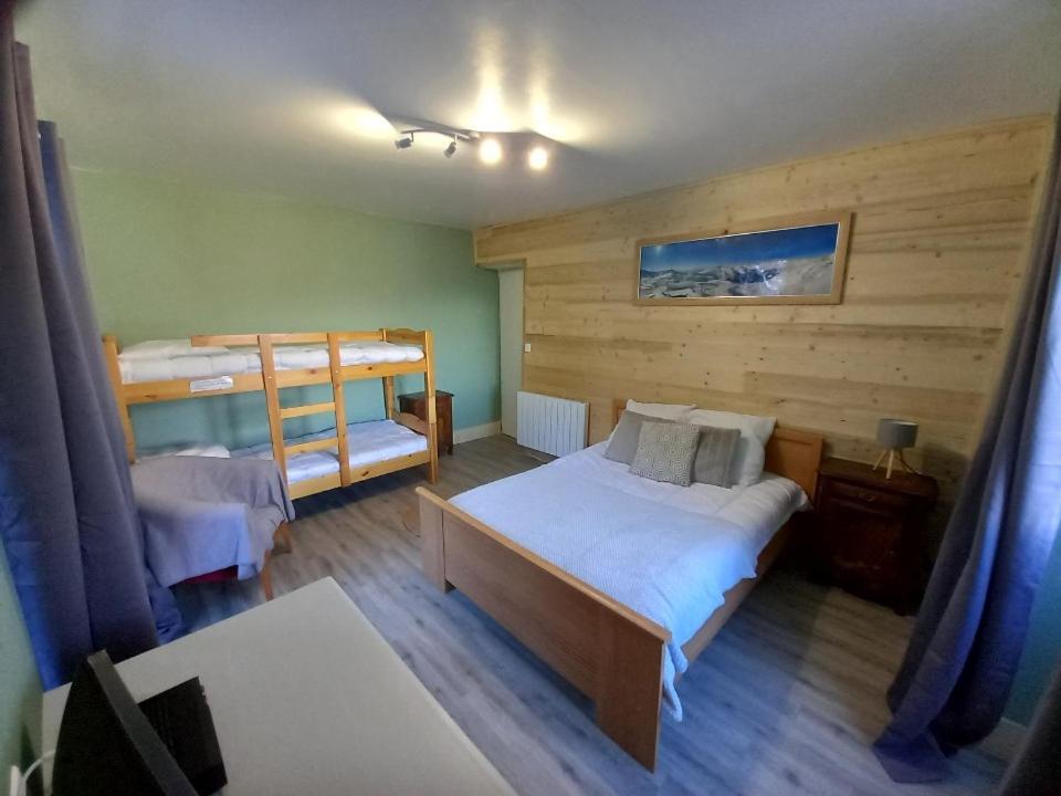La Plagne Proche Montchavin appartement calme vue top Esterno foto