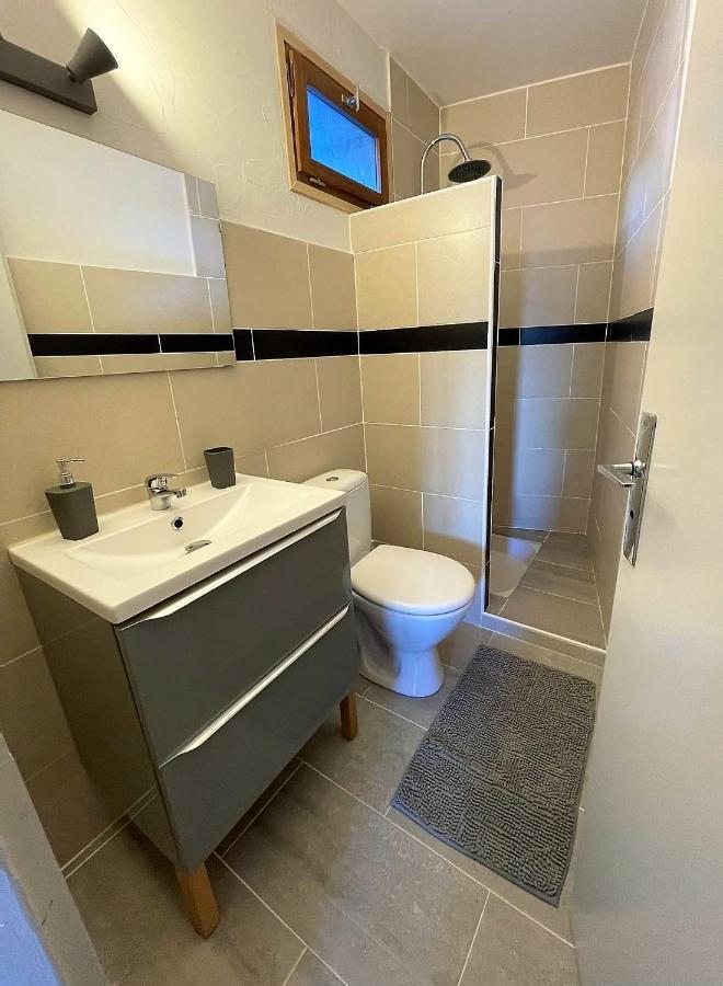 La Plagne Proche Montchavin appartement calme vue top Esterno foto